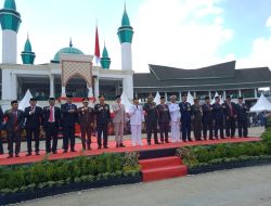 Peringati HUT ke-78 TNI, Pj Gubernur Sultra Perkuat Kerja Sama Hadapi Pemilu