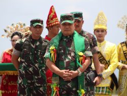KASAD Dudung Abdurachman Tinjau Lokasi Pembangunan Skuadron Penerbad di Konut