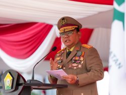 Pimpin Apel Kesiapan Bulan K3 2024 di Sultra, Pj Gubernur : Tingkatkan Produktivitas Kerja
