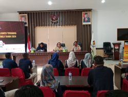 Dalam Rangka Kesiapan Pemilu, Pj Gubernur Kunjungi Kantor KPU Sultra
