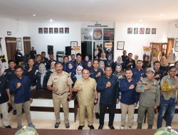 Pj Gubernur Sambangi Bawaslu dan KPU Provinsi Sultra Pastikan Kesiapannya