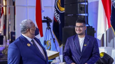 Ketua Umum DPD KNPI Provinsi Sultra, Alvin Akawijaya Putra Ali Mazi SH, yang juga pengurus Partai Nasdem Sultra. (istimewa)