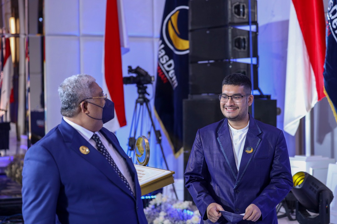 Ketua Umum DPD KNPI Provinsi Sultra, Alvin Akawijaya Putra Ali Mazi SH, yang juga pengurus Partai Nasdem Sultra. (istimewa)