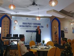 Pererat Kebersamaan, Bank Sultra Gelar Buka Puasa Bersama Awak Media