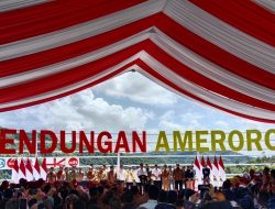 Presiden Jokowi Resmikan Bendungan Ameroro Konawe
