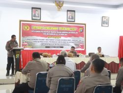 Polresta Kendari Gelar Latihan Pra Operasi Pekat Anoa 2024