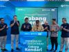 Pj Gubernur Sultra, Andap Budhi Revianto saat meresmikan PT Sucofindo cabang Kendari, bertempat di Gedung dan Laboratorium PT. Sucofindo Kendari, Selasa (21/5).