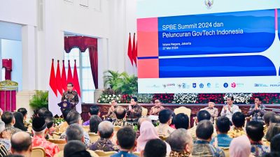 Pj Gubernur Sultra Hadiri SPBE Summit 2024 dan Peluncuran GovTech Indonesia