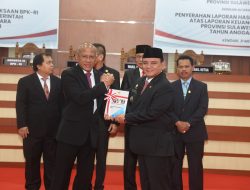 Pemprov Sultra Raih Opini WTP BPK RI, Pj Gubernur Andap Ingatkan Jajaran Agar Tidak Berpuas Diri