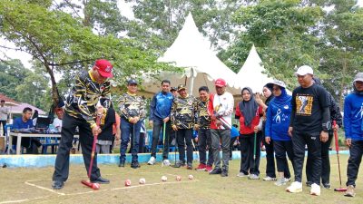 Sekda Sultra Buka Turnamen Gateball Cikar Bima Air Cup 1, Dorong Pengembangan Olahraga Gateball di Bumi Anoa