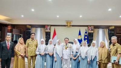 Pj Gubernur Sultra Inisiasi Pencatatan Hak Cipta Dua Prodak Pelajar di Bumi Anoa