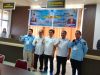 Kepala Dinas Cipta Karya, Bina Konstruksi dan Tata Ruang Sultra, Martin Efendi Patulak, saat melaunching dua inovasi yakni Klinik Bagendra dan Si-Infra.
