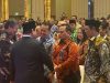 Pj Gubernur Sultra, Andap Budhi Revianto saat menghadiri acara peluncuran Geoportal Kebijakan Satu Peta 2.0 dan White Paper OMP (One Map Policy) Beyond 2024 serta penyampaian hasil capaian PSN dan KEK yang diselenggarakan di The St. Regis Jakarta, Kamis (18/7).