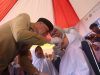 Mewakili Pj Gubernur Sultra, Andap Budhi Revianto, Sekda Sultra, Asrun Lio, hadir memberikan sambutan pada Acara Pencanangan Sub PIN Polio Tahap II di Sultra, bertempat di Sekolah Dasar (SD) Kuncup Pertiwi Kendari.