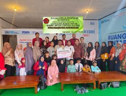 Peringati HAN ke-40, Mahasiswa KKN Unsultra Bersama PT. PNM Cabang Kendari Resmikan Ruang Pintar untuk Anak