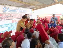 Bupati Koltim Kembali Canangkan PIN Polio di Lambandia