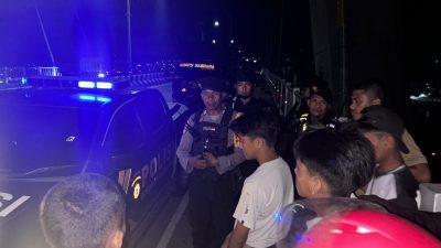 Ciptakan Situasi Aman, Personel Operasi Cipkon Gelar Patroli Skala Besar di Kota Kendari