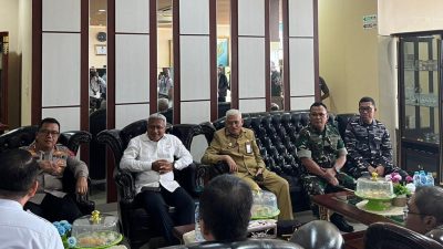 Mewakili Pj Gubernur, Sekda Sultra Bersama Forkopimda Tingkat I Lakukan Penjemputan Kepala BNN RI