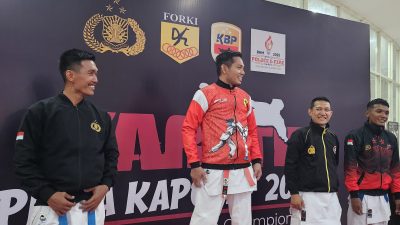 Brigpol Syahrul Raih Juara 1 Lomba Karate Piala Kapolri Cup 2024