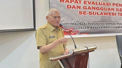 Rapat Evaluasi Penanganan Konflik Sosial dan Gangguan Keamanan Dalam Negeri, Ini Pesan Pj Gubernur Sultra