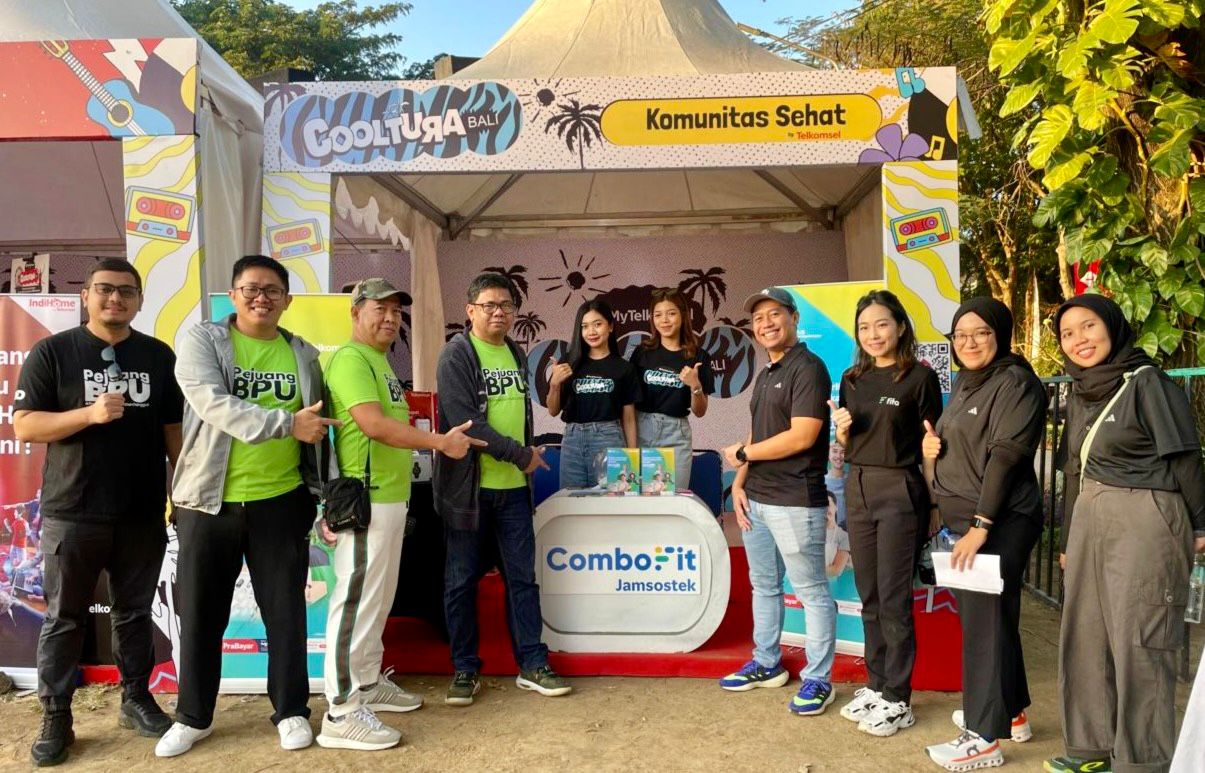 BPJS Ketenagakerjaan luncurkan ComboFit Jamsostek di My Telkomsel permudah pekerja informal daftarkan diri.