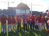 Lomba olahraga antar Kepala OPD/Biro bertempat di Lapangan Kantor Gubernur Sultra.