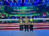 Pj Gubernur Sultra, Andap Budhi Revianto saat menghadiri Puncak Acara Festival Lingkungan Iklim Kehutanan Energi Baru Terbarukan Like 2 yang digagas oleh Kementerian LHK, bertempat di JCC Jakarta, Jumat (9/8).