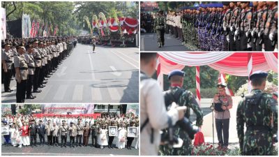 Kapolri Pimpin Upacara Hari Juang Polri di Surabaya