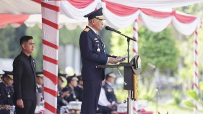 Pimpin Upacara Harhubnas 2024, Sekda Asrun Lio Ajak Tingkatkan Pelayanan Transportasi