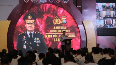 Buka Rakernis Gabungan, Kapolda Sultra Sampaikan Program Transformasi Presisi Kapolri