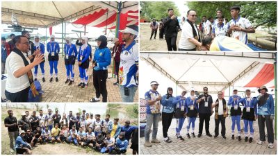 Cek Kontingen Sultra, Pj Gubernur Andap Beri Motivasi dan Semangat