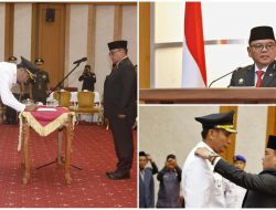 Pj Gubernur Sultra Lantik Yusmin Sebagai Pj Bupati Kolaka Utara