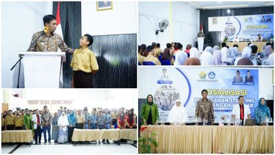 Hadiri Pencegahan Stunting di Kalangan Pelajar, Pj Bupati Kolut Utara Sosialisasikan Bahaya Pernikahan Dini