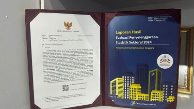 Lompatan Besar! Sultra 8 Besar Nasional Kelola Data Statistik