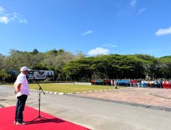 Wakili Pj Gubernur, Sekda Sultra Beri Arahan pada Latihan Gabungan Paskibraka 2024 dan Calon Paskibraka