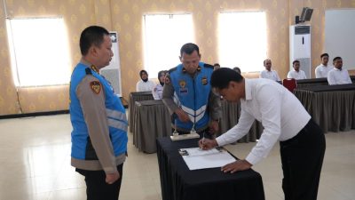Biro SDM Polda Sultra Gelar Pengambilan Sumpah dan Pakta Integritas untuk Seleksi PPPK Polri 2024