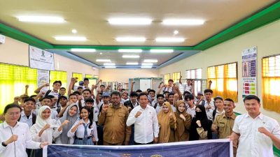 Dukung Program Asta Cita Presiden RI, Polda Sultra Sosialisasikan Bahaya Judi Online di SMKN 2 Kendari