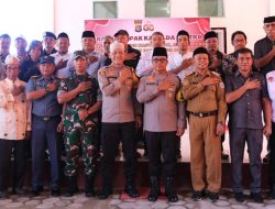 Silaturahmi Tokoh Masyarakat Konut, Kapolda Sultra Pesan Jaga Kamtibmas dan Sukseskan Pilkada
