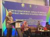 Sekda Sultra Asrun Lio saat menghadiri sekaligus membuka Fokus Group Discussion (FGD) Kepala Puskesmas se-Sultra.