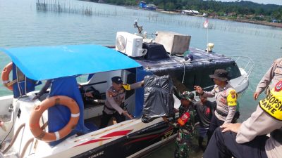 Polresta Kendari Kawal Distribusi Logistik Pilkada di Pulau Saponda