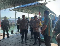 Kapolda Sultra Lakukan Pemantauan Situasi Kamtibmas pada Pencoblosan Pilkada Serentak di Konkep