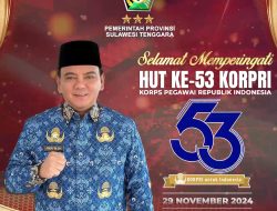 HUT Korpri ke-53, Pj Gubernur Sultra : Mari Ciptakan Pelayanan Publik yang Semakin Baik