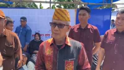 Salurkan Hak Pilih di Wundudopi Kendari, Lukman Abunawas : Tetap Jaga Kebersamaan Kita