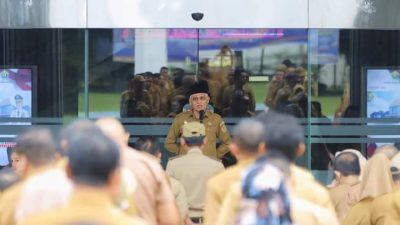 Pimpin Apel Gabungan, Sekda Asrun Lio Sampaikan Tiga Arahan Penting