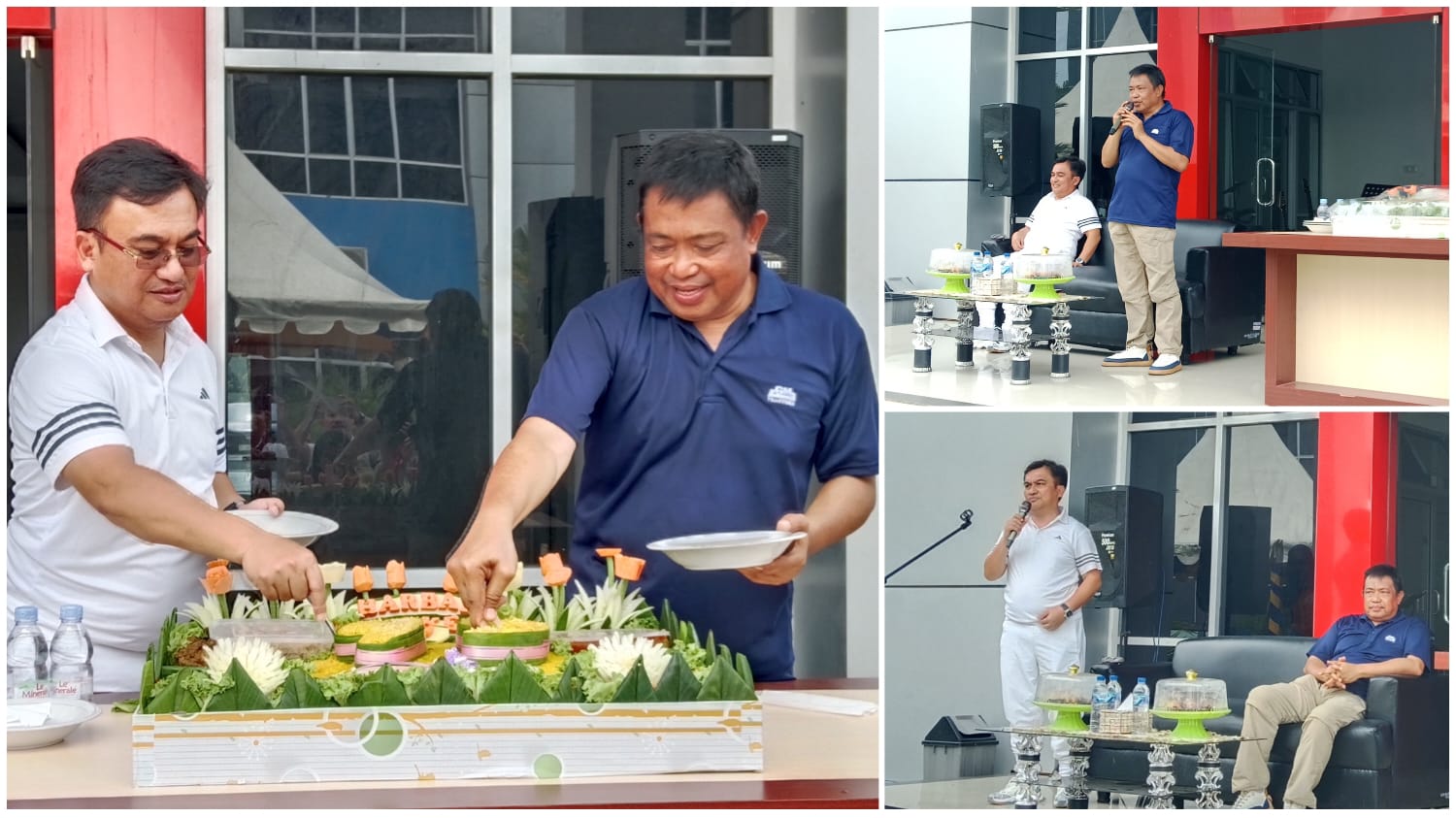 Dinas Cipta Karya Bina Kontruksi dan Tata Ruang bersama Dinas SDA Bina Marga Sultra turut merayakan HUT Bakti PU yang ke-79 tahun 2024, Selasa (3/12).