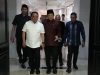 Pj Gubernur Sultra, Andap Budhi Revianto, didampingi Rektor IAIN Kendari Husain Insawan, Warek I Dr Jumardi Lafua, Dekan Fakultas Tarbiyah dan Ilmu Keguruan Dr Imelda Wahyuni serta Direktur Pasca Sarjana Dr Lahadisi mengadakan pertemuan bersama Menteri Agama Republik Indonesia, Nasaruddin Umar, di Kantor Kementerian Agama (Kemenag), Rabu, (18/12).