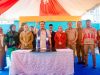 Pj Gubernur Sultra, Andap Budhi Revianto, saat meresmikan Mal Pelayanan Publik (MPP), Kantor Inspektorat Daerah, dan Kantor Dinas Komunikasi Informatika Kabupaten Konawe Selatan (Konsel), Senin (23/12).