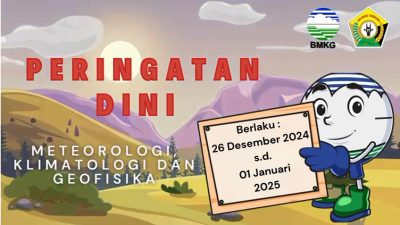 Pj Gubernur Sultra Sampaikan Peringatan Dini Cuaca dan Gelombang Tinggi untuk 26 Desember 2024 hingga 1 Januari 2025