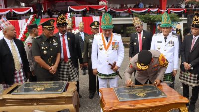 Kapolda Sultra Resmikan Polsubsektor Langgikima dan Lasolo Kepulauan