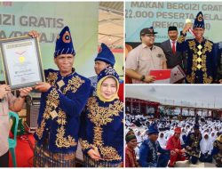 Kabupaten Kolaka Utara Cetak Rekor MURI Pemberian Makan Bergizi Gratis